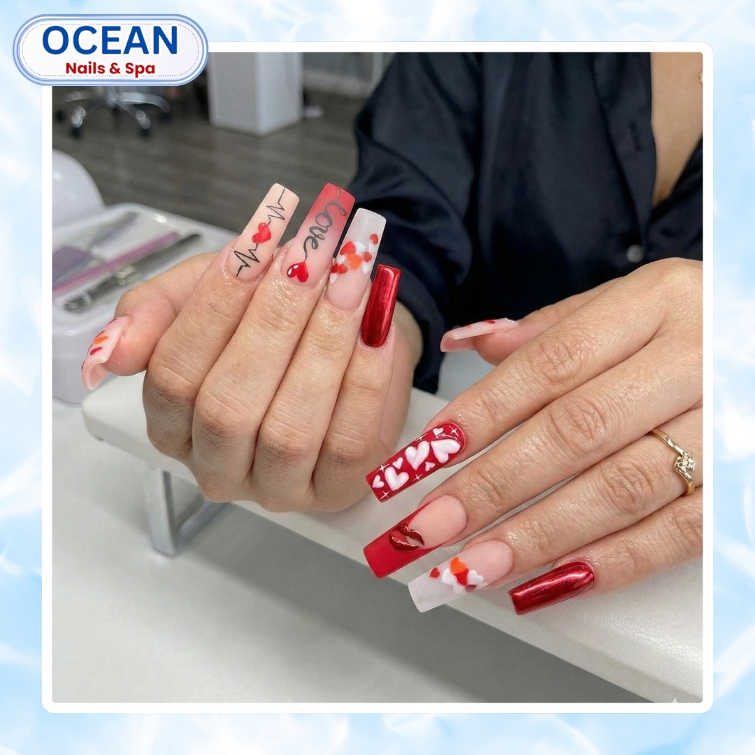 Valentine nail highlight 2026